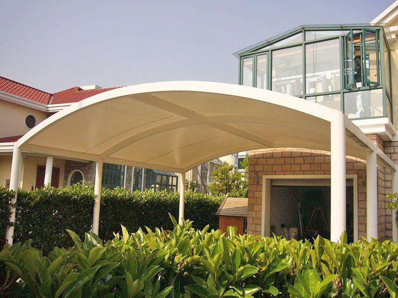 膜结构遮阳棚